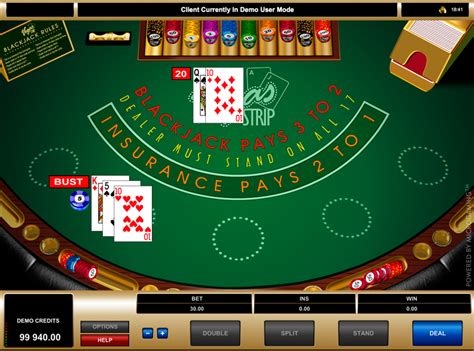 Strip blackjack online to play